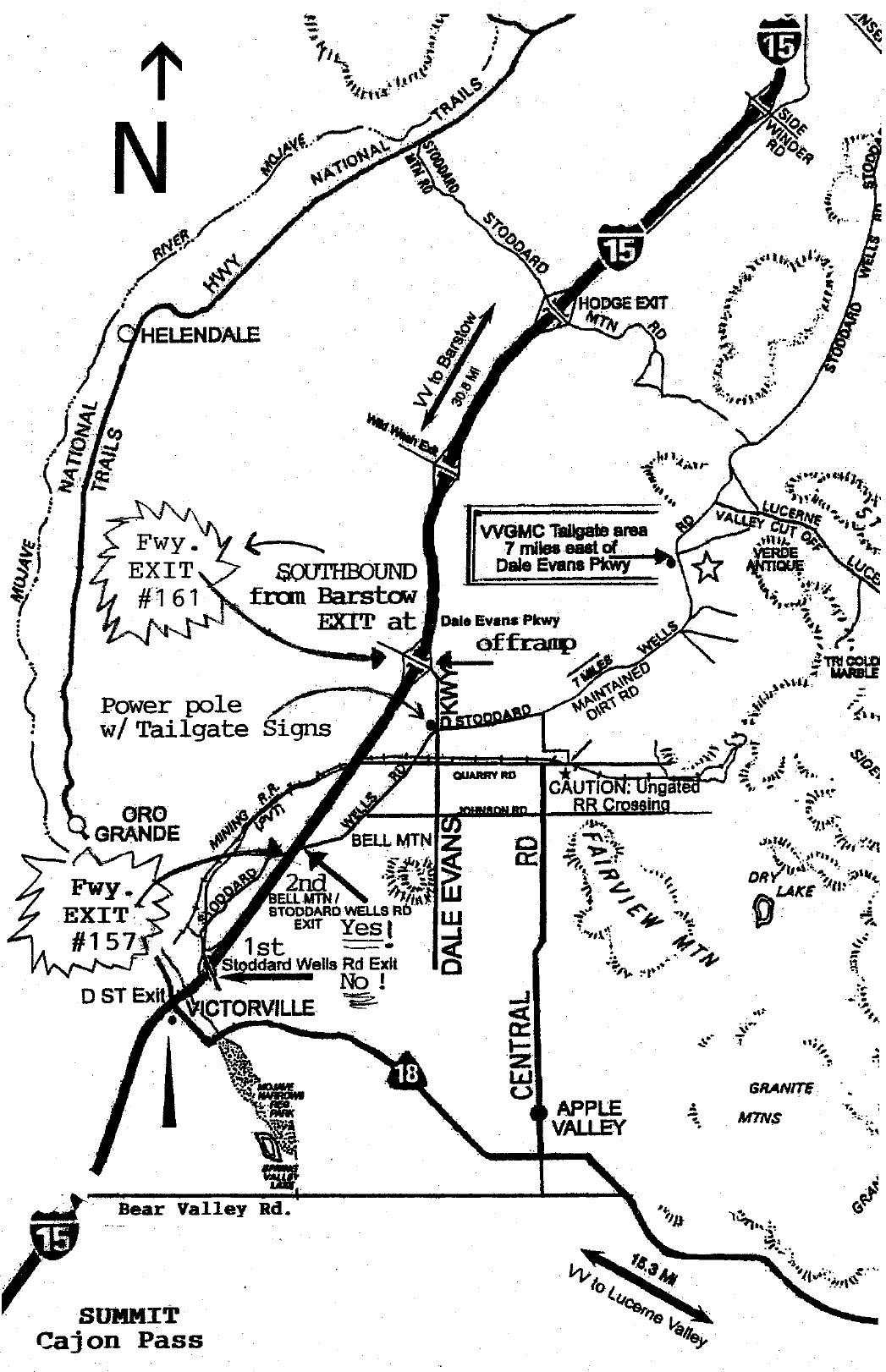 tailgate map